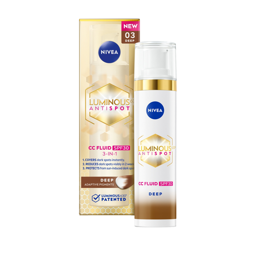 [9005800379678] NIVEA Crème Fluide Teinté Anti-tâches Luminous 630 SPF30 40 ml