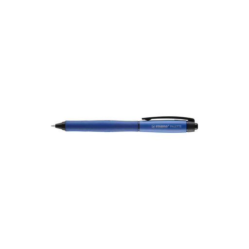 [9556091162802] STABILO Palette Gel Ink Rollerball Pen Medium Tip Blue