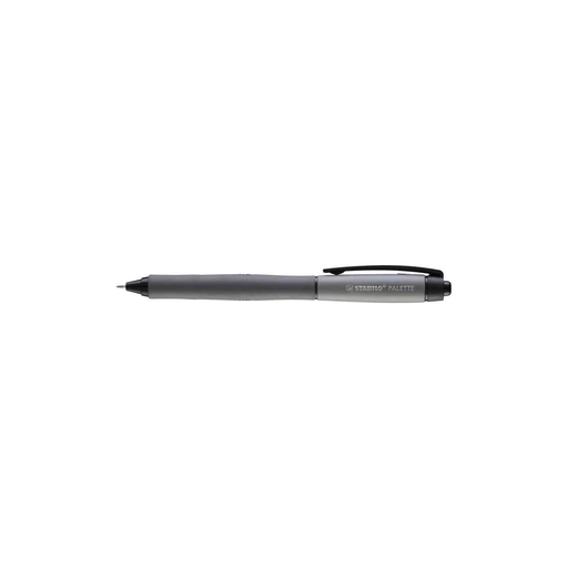 [9556091162932] STABILO Stylo Roller Palette Encre Gel Pointe Moyenne Noir
