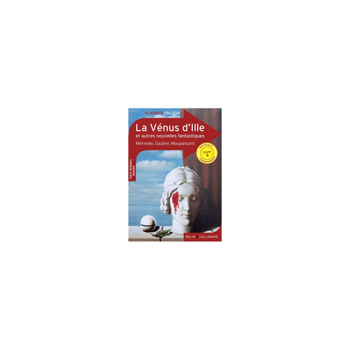 [9782410003758] BELIN La Vénus D'ille Et Autres Nouvelles Fantastiques Paperback Red Blue 13x18cm