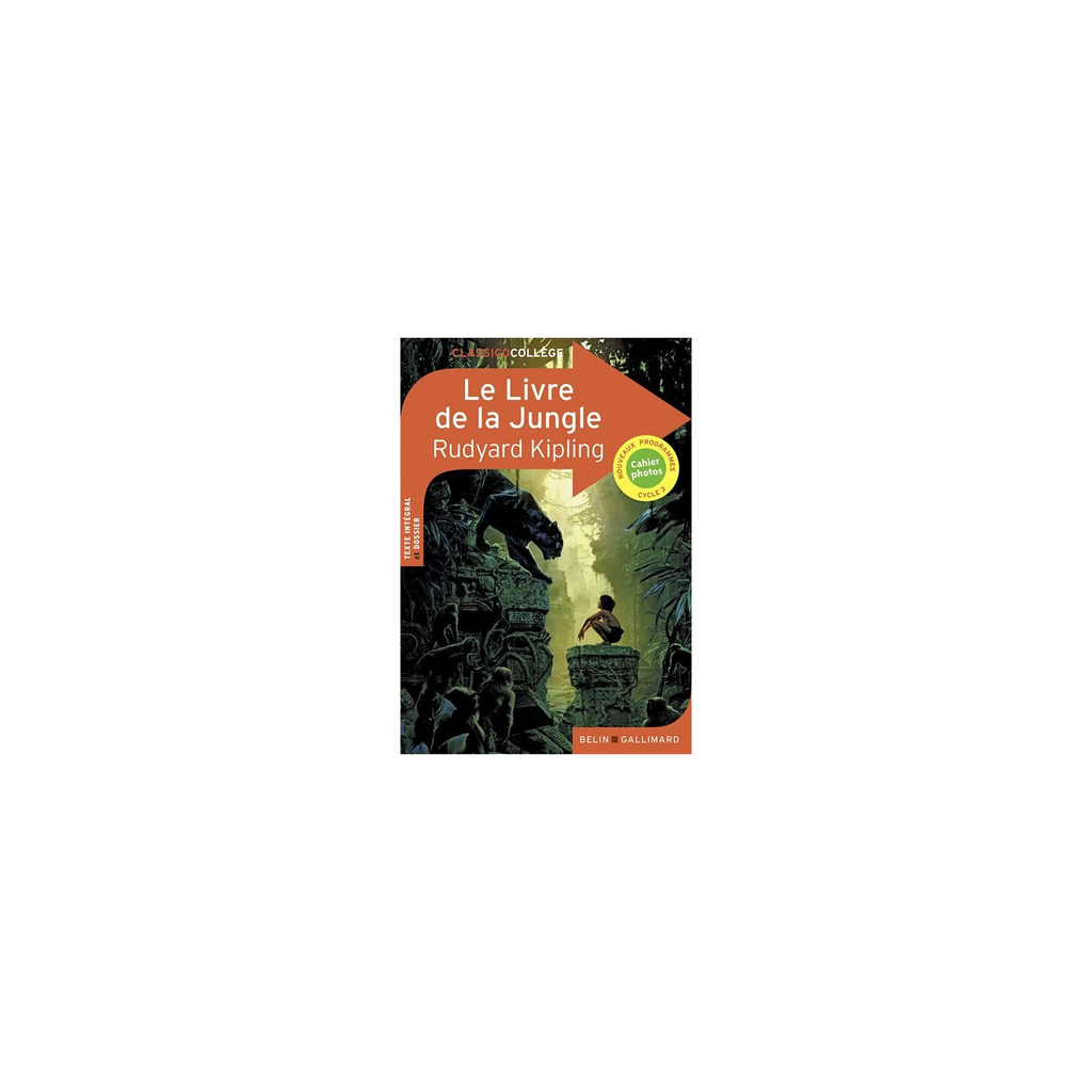 BELIN The Jungle Book Paperback Pocket 13 X 18 X 1.3cm
