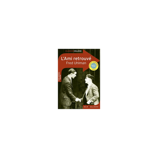 [9782410004847] BELIN L'ami Retrouvé Classico Collège Broché Vert Foncé 17,6x12,4cm