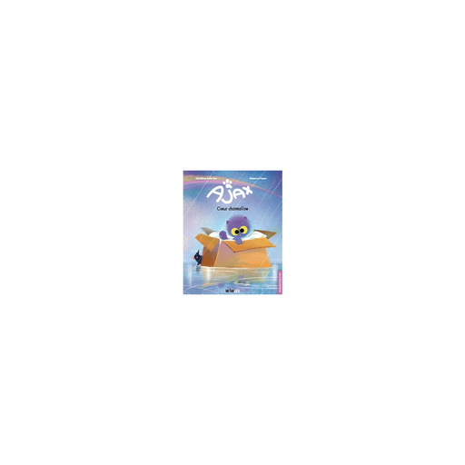 [9782494678699] MR TAN Ajax Coeur Chatmallow Les P'tites Histoires Hardcover Violet 18.5x14.7x1.1cm