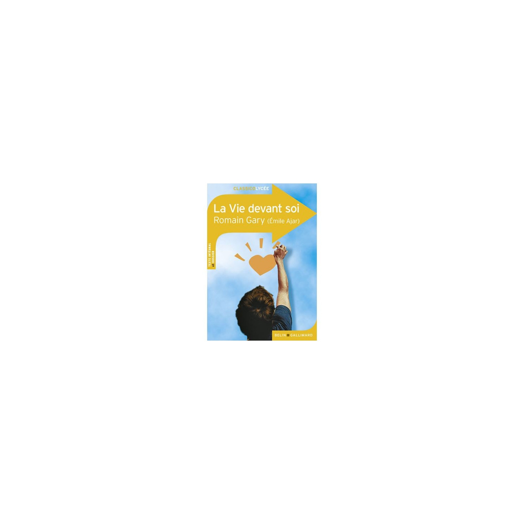 BELIN La Vie Devant Soi Classicolycée Bolso Azul Amarelo 13x18cm