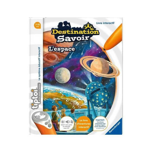 [9783380990079] RAVENSBURGER Livro interativo Tiptoi Destination Savoir L'espace 7 anos 13099007