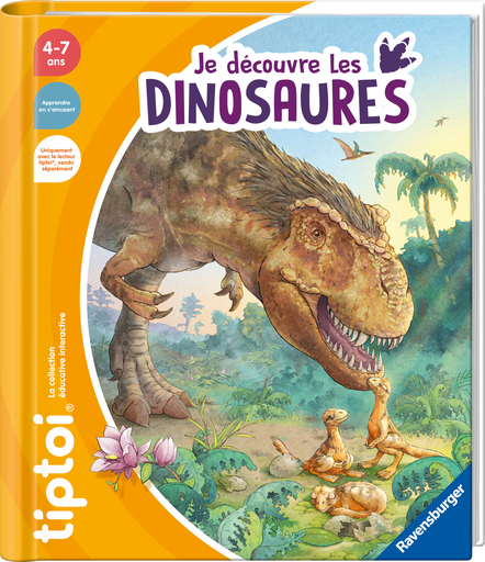 [9783380990130] RAVENSBURGER Tiptoi Livro Interativo Descubro Os Dinossauros 4 Anos
