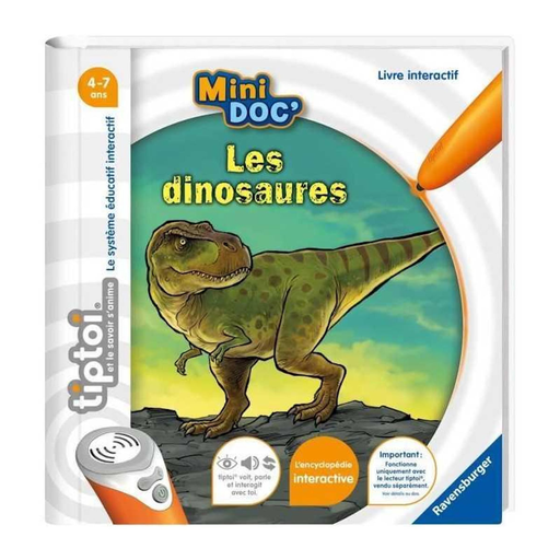 [9783380990185] RAVENSBURGER Tiptoi Livro interativo Mini Doc' Os dinossauros