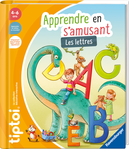 [9783380990505] RAVENSBURGER Tiptoi® Apprendre en s'amusant: Les lettres