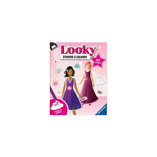 [9783380990734] RAVENSBURGER Looky Sticker Book Evening Gowns 24 pages