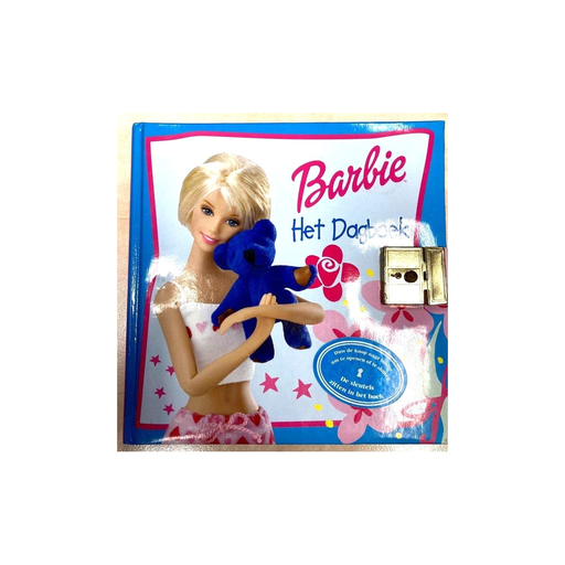 [9789041205292] MATTEL Van Der Doelen Barbie Journal With Slot For Secrets