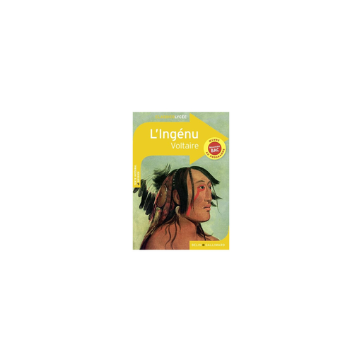 [9791035805333] BELIN L'ingénu Classicolycée Poche Jaune 13x18x0.7cm