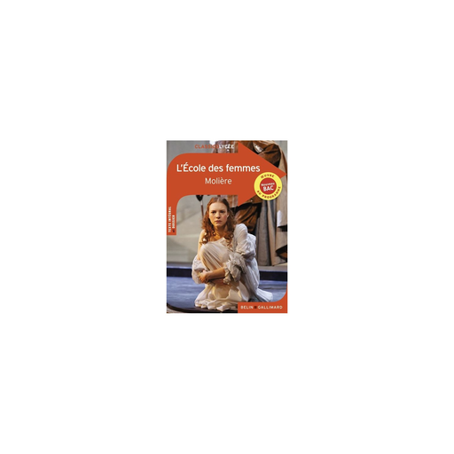 [9791035807122] BELIN L'école Des Femmes Classicolycée Pocket Orange 13x18x1.1cm