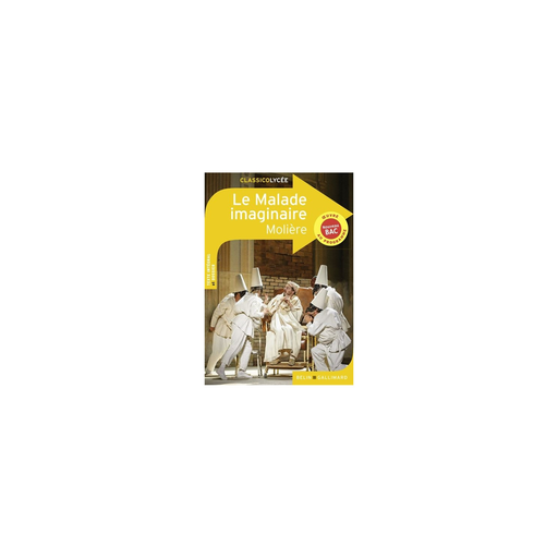 [9791035807153] BELIN Le Malade Imaginaire Classicolycée Poche Jaune Et Beige 13 X 18 X 1,3cm
