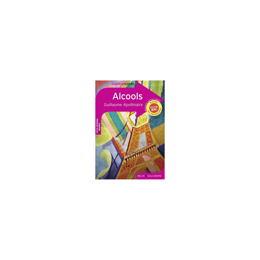 BELIN Alcools Nova Edição 2020 Bolso Brochado 12,5×17,7cm