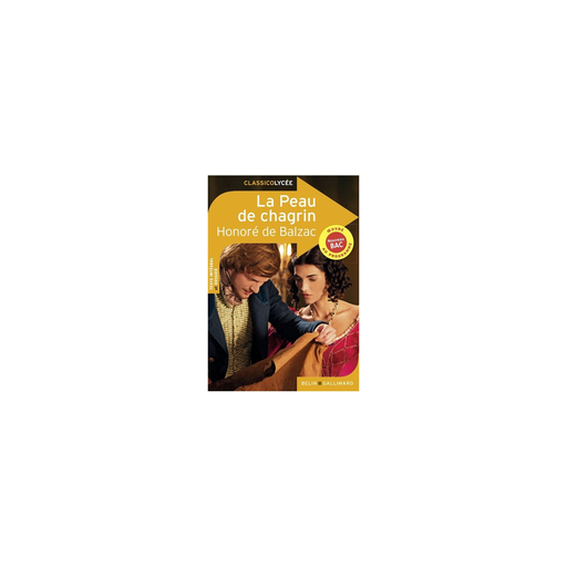 [9791035822545] BELIN La Peau De Chagrin Classicolycée Poche Moutarde 13x18x1,9cm Éducation / Gallimard