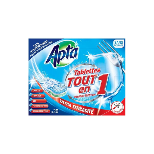 [3250391959068] APTA Tablettes Tout-en-1 X30