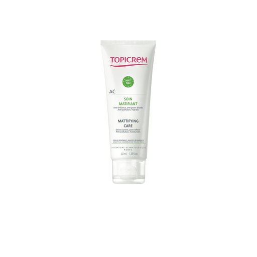 [3700281703573] TOPICREM Cuidado Facial Matificante Anti-brillos Pieles Sensibles Mixtas a Grasas 40 ml