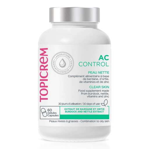 [3700281705270] Topicrem AC Control Saubere Haut 60 Kapseln