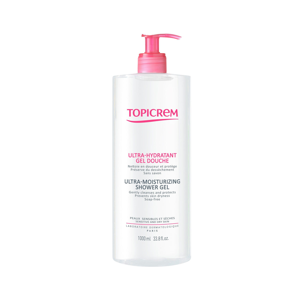 TOPICREM Gel de Duche Ultra Hidratante Peles Sensíveis e Secas 1 L