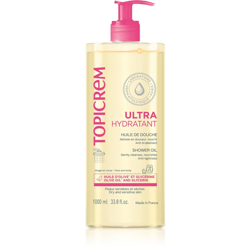 [3700281705225] TOPICREM Óleo de Duche Ultra-hidratante Peles Sensíveis e Secas 1 L