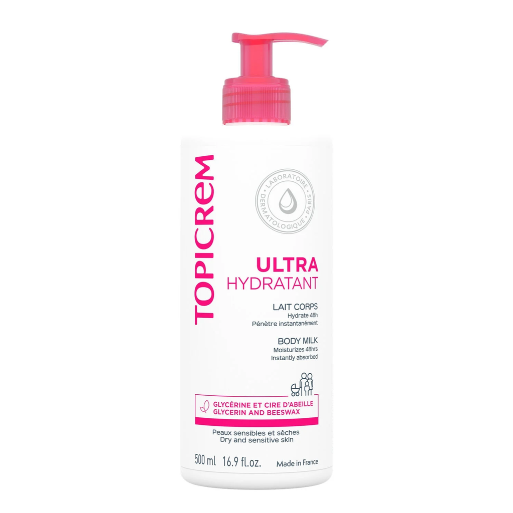 TOPICREM Ultra-Moisturizing Body Milk Sensitive Dry Skin 500 ml