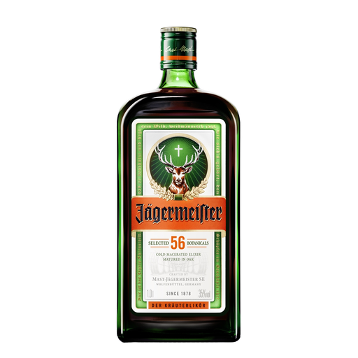 [4067700013842] JAGERMEISTER Liqueur Selected 56 Botanicals 35% 1 L