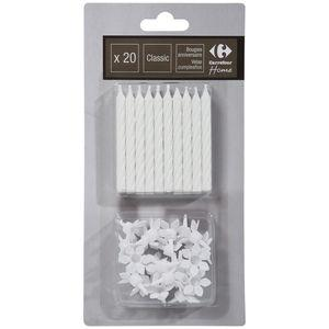 [3482356828076] Bougies ANNIVERS.3COULX20