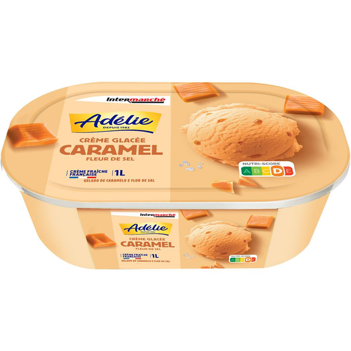 [3250391997718] ADÉLIE Helado de caramelo y flor de sal de Guérande 501 g