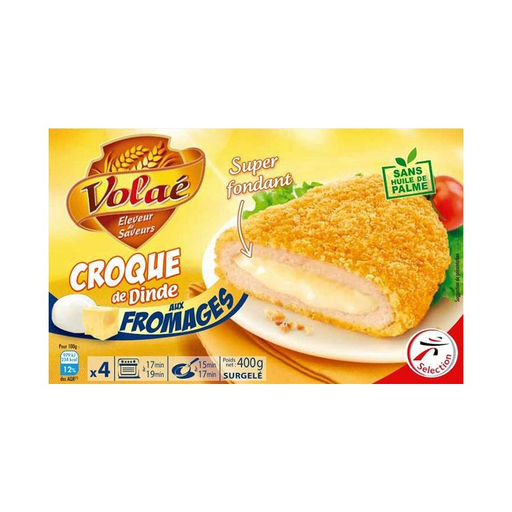 [3250392001513] VOLAE Turkey Cheese Croque 400 g