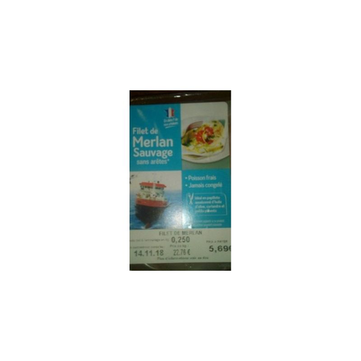 [3250392049126] SELECTION INTERMARCHE Boneless Whiting Fillet 250 g