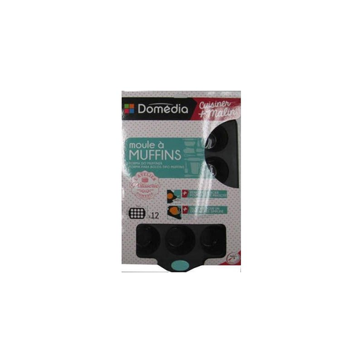 [3250392052232] DOMEDIA Grey Silicone Egg Mold, pack of 12