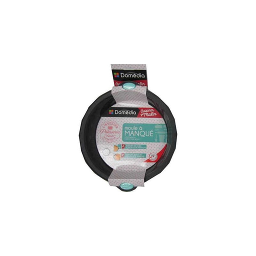 [3250392052270] DOMEDIA Molde Desmontable Silicona Gris 24 cm