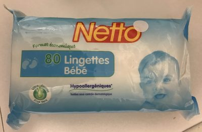 [3250392066819] NETTO Lingettes Bébé Recharge X80