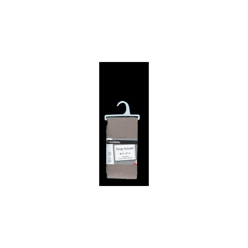 DOMEDIA Fitted Sheet 90x190 Vison