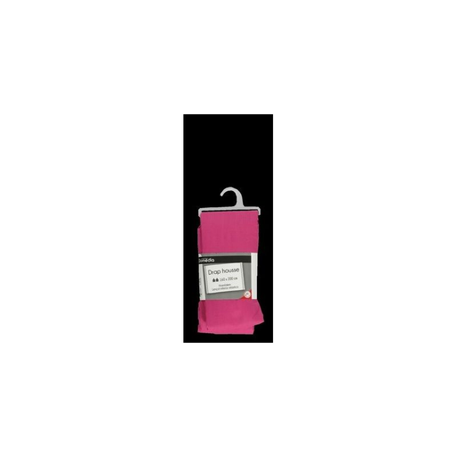 [3250392073251] DOMEDIA Fitted Sheet 160x200 Fuchsia