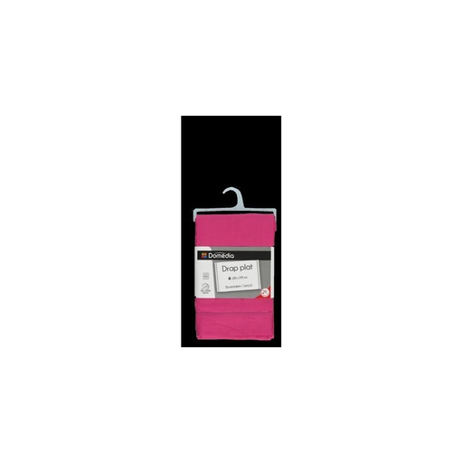 [3250392073350] DOMEDIA Flat Sheet 180X290 Fuchsia