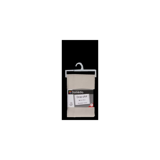 [3250392073411] DOMEDIA Flat Sheet 180x290 Beige
