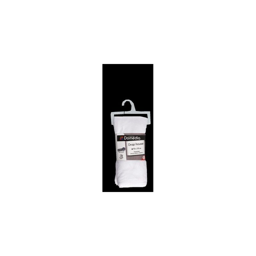 [3250392075019] DOMEDIA Drap Housse Jersey 90X190 Blanc