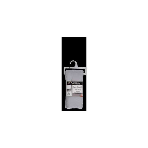 [3250392075033] DOMEDIA Fitted Sheet Jersey 90X190 Pearl