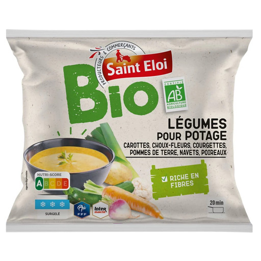 [3250392104719] SAINT ELOI Verduras para sopa BIO 600 g