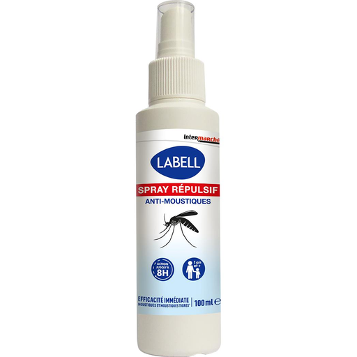 [3250392108021] LABELL Mosquito Repellent Spray 8h protection 100 ml