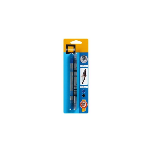 [3250392202071] DOMEDIA Marqueur CD/DVD Moy Noir