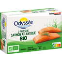 ODYSSÉE Lomos de salmón Atlántico BIO 200g