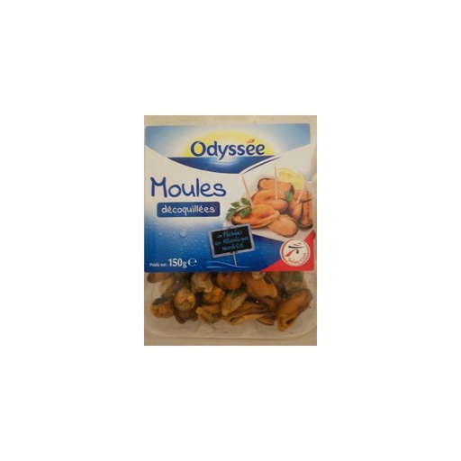 [3250392283704] JEAN ROZE Cooked Shelled Defrosted Mussels 150 g