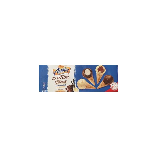 [3250392324445] ADELIE Surtido de mini conos de helado X10 180 g