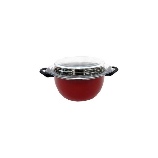[3250392347369] DOMEDIA Fritadeira em Aço 24cm Indução
