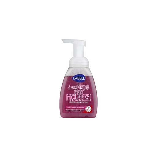 [3250392348793] LABELL Mousse lavante mains parfum fruits rouges 250 ml