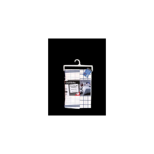 [3250392385873] DOMEDIA Hc 140 Carreaux Bleu