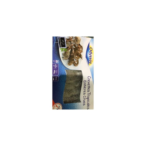 [3250392393397] ODYSSÉE Whole Raw Shrimp 40/60 400 g