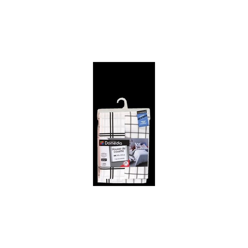 [3250392395827] DOMEDIA Hc 240 Accessoire textile carreaux noir
